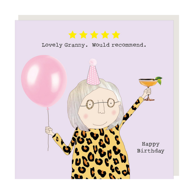 Five Star Granny Card - Rosie Made A Thing