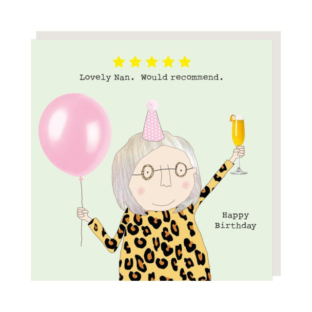 Five Star Nan Card - Rosie Made A Thing