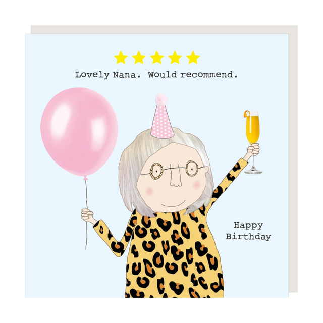 Five Star Nana Card - Rosie Made A Thing