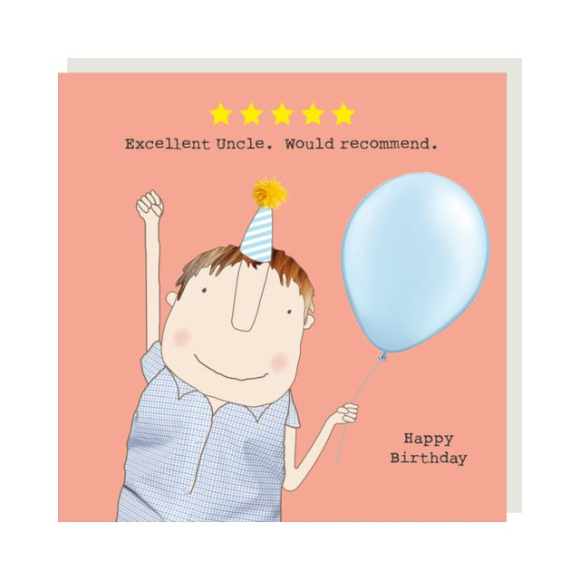 Five Star Uncle Card - Rosie Made A Thing