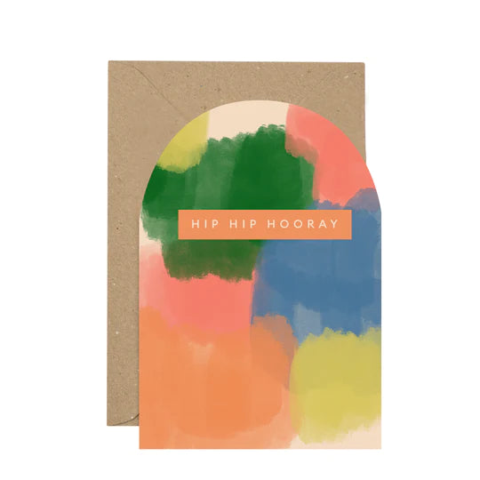 Hip Hip Hooray Card - Plewsy