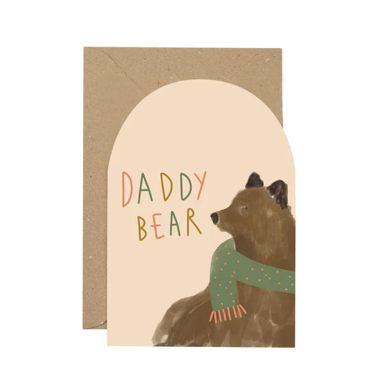 Daddy Bear Card - Plewsy