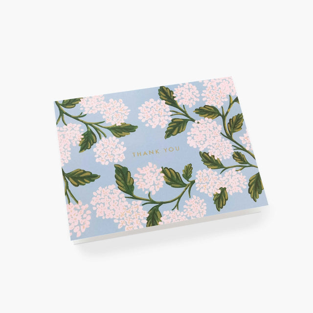 Hydrangea Thank You Card - Rifle Paper Co