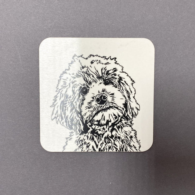 Cockapoo Coaster - Penguin Ink