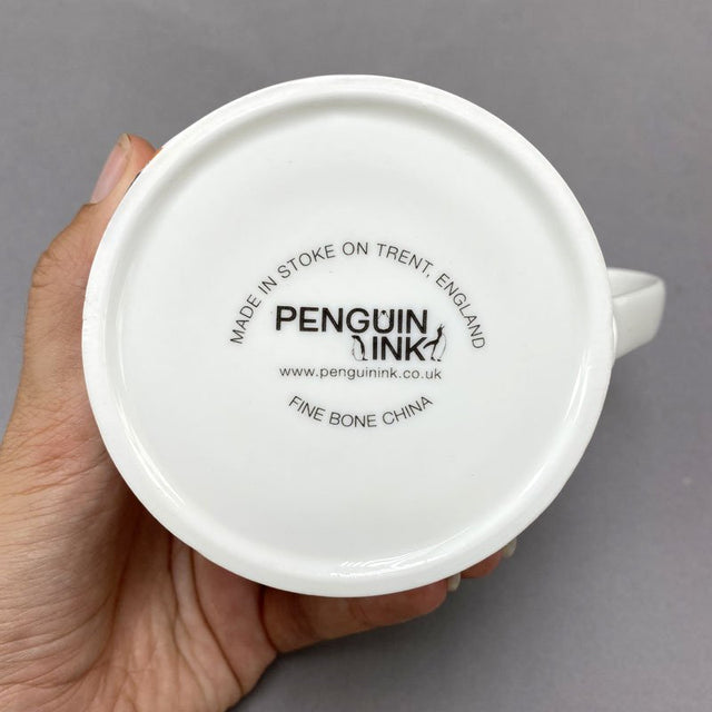 French Bulldog Fine Bone China Mug - Penguin Ink