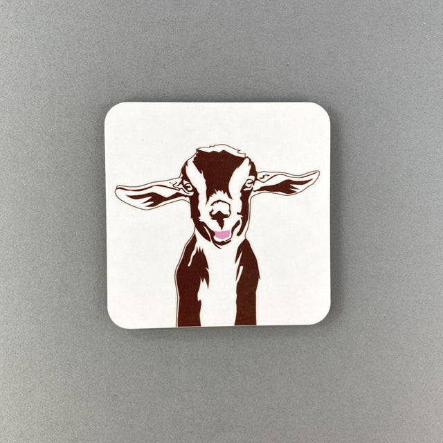 Baby Goat Coaster - Penguin Ink