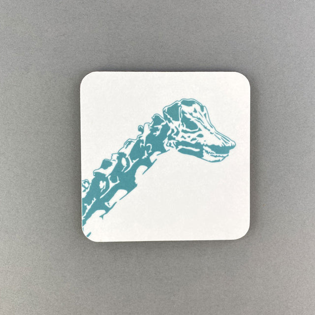 Dippy Green Dini Coaster - Penguin Ink