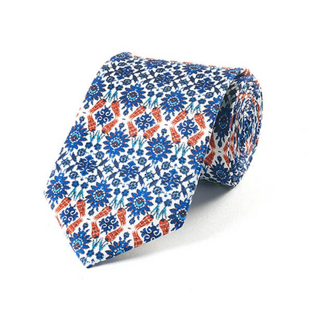 Islamic Starburst Silk Tie - Fox & Chave