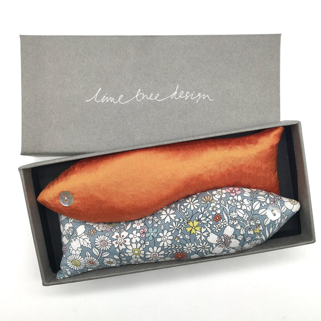Julia's Orange: Lavender Sardines - Lime Tree Design