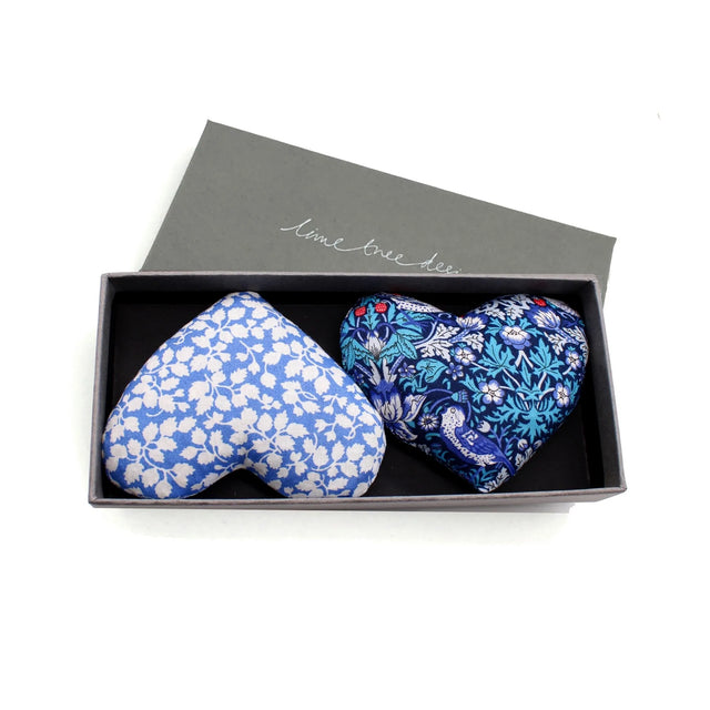 Liberty Lavender Hearts: Heartsease - Lime Tree Design