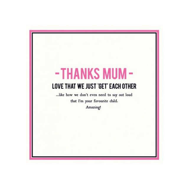 Love That We Just 'Get' Each Other Card - Alice Scott