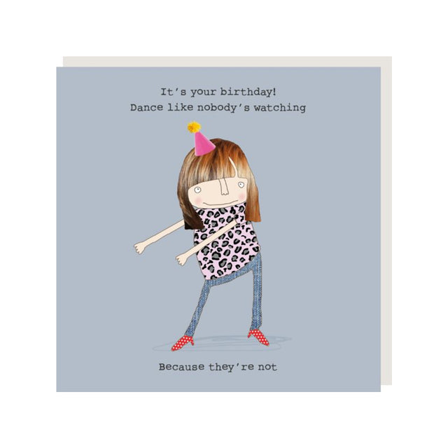 Nobody's Watching Card - Rosie Made A Thing