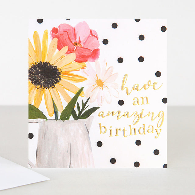 Painted Pandas Happy Birthday Mummy Card - Caroline Gardner