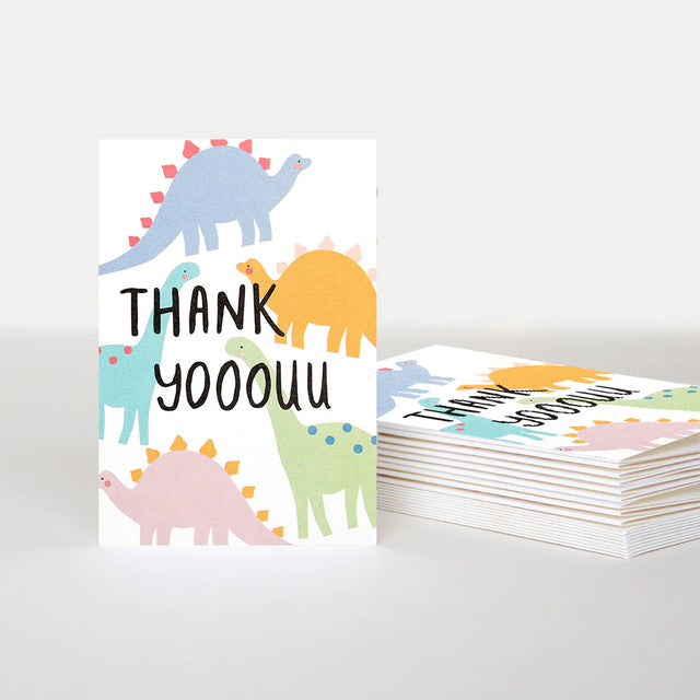 Pastel Dinos Thank You Pack - Caroline Gardner