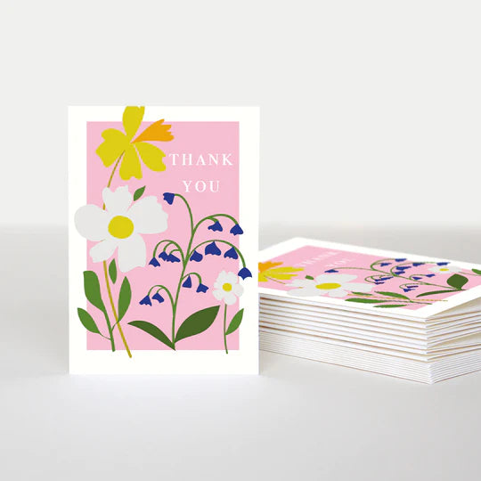 Floral Thank You Notecards