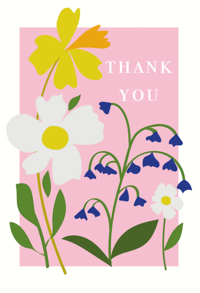 Floral Thank You Notecards