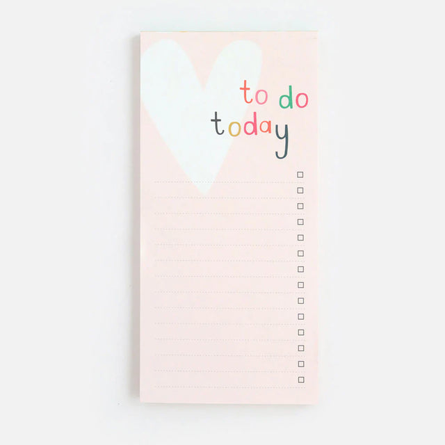 Heart To Do List Pad - Caroline Gardner