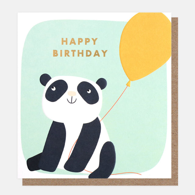 Happy Birthday Panda Card - Caroline Gardner