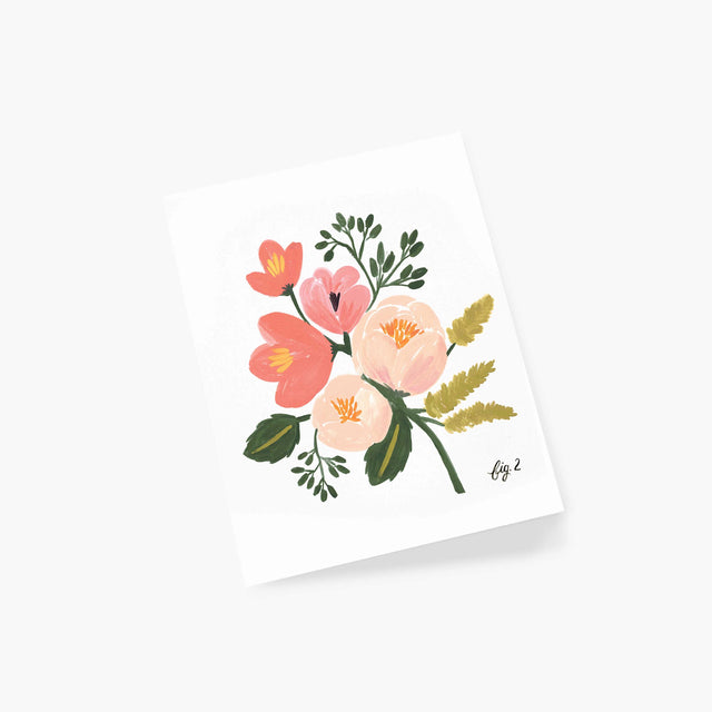 Peony Pink Floral Card - Rifle Paper Co