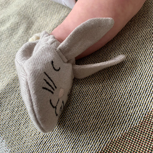 Rabbit Baby Booties: Sophie Home