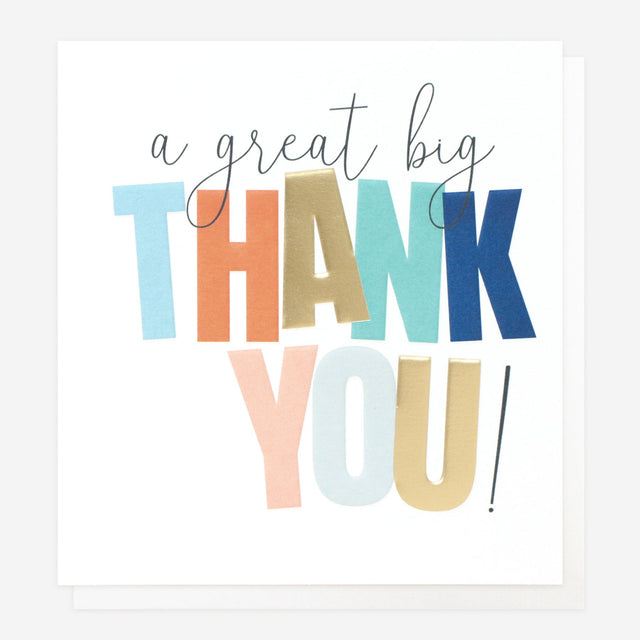 A Great Big Thank You Card - Caroline Gardner