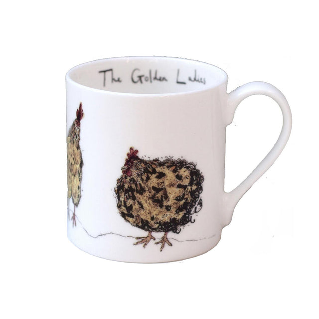 The Golden Ladies Chicken Mug - Anna Wright