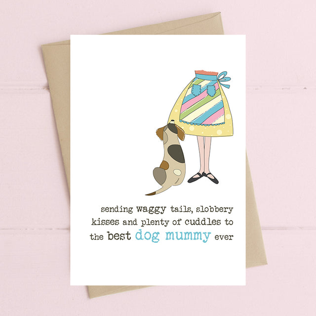 Best Dog Mummy Card - Dandelion Stationery