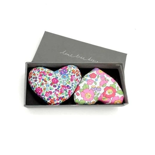 Liberty Lavender Hearts: With Love - Lime Tree Design