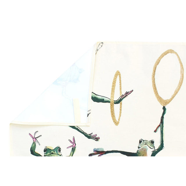 Work It! Frog Tea Towel - Anna Wright