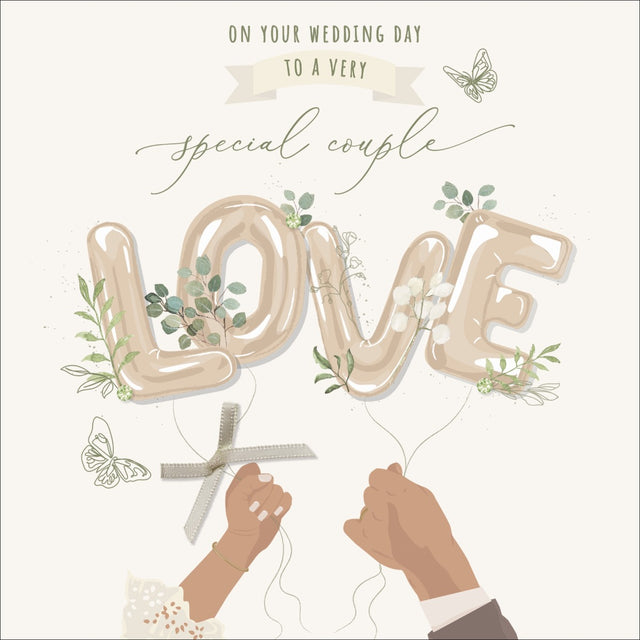 Special Couple Love Card - Besotted - Handcrafted Card Company