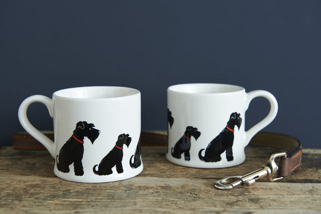 Black Schnauzer Dog Mug Gift - Sweet William