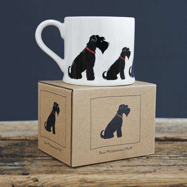 Black Schnauzer Dog Mug Gift - Sweet William