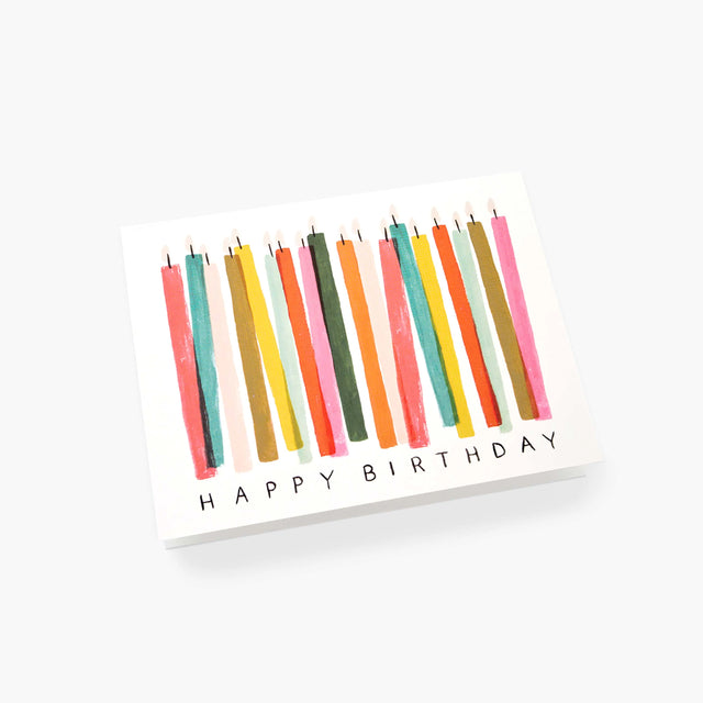 Birthday Candle Happy Birthday Card - Rifle Paper Co
