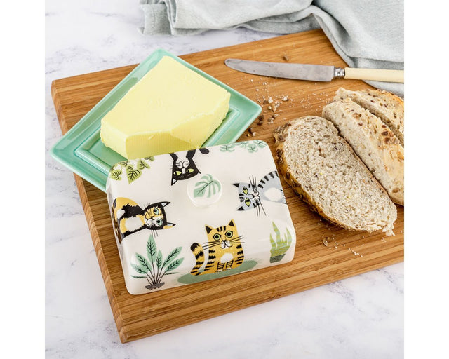 Cat Butter Dish