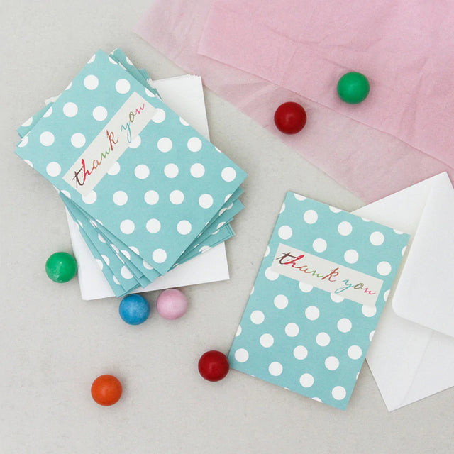 Thank You Dotty Notecards - Caroline Gardner