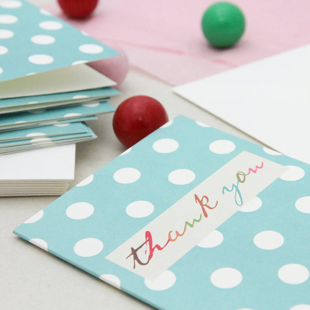 Thank You Dotty Notecards - Caroline Gardner