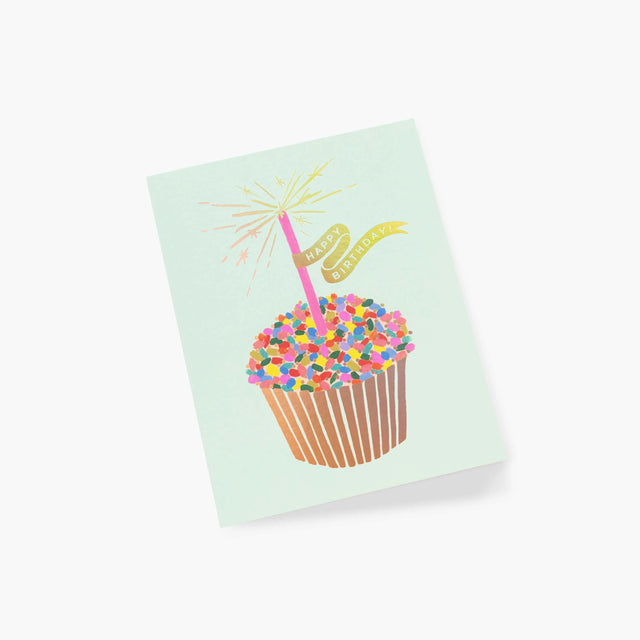 Cupcake Happy Birthday Card - Rifle Paper Co
