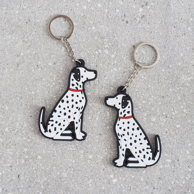 Dalmation Dog Keyring - Sweet William