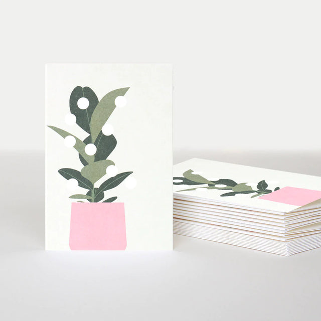 Dotty Potted Plant Notecard Pack Caroline Gardner