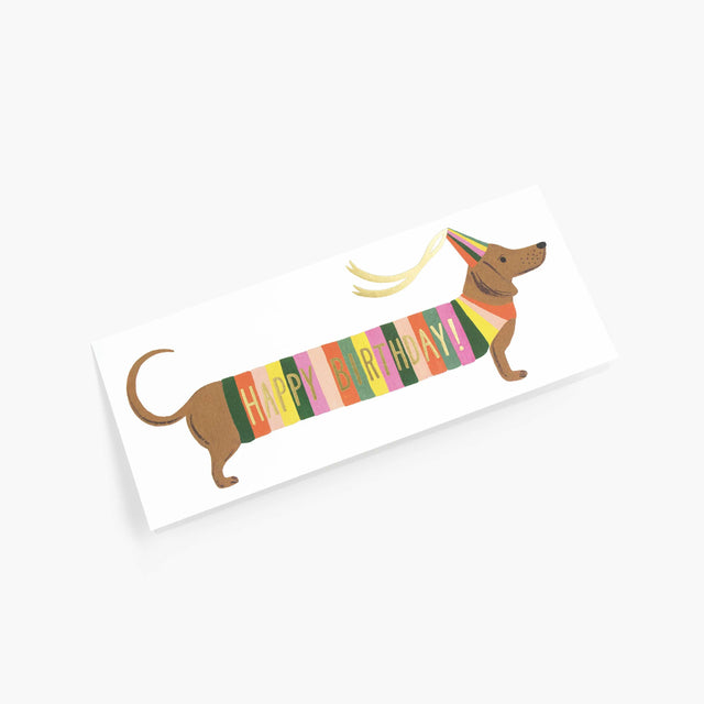 Hot Dog Happy Birthday Card - Rifle Paper Co
