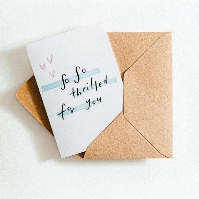 So So Thrilled For You Card - Hunter Paper Co