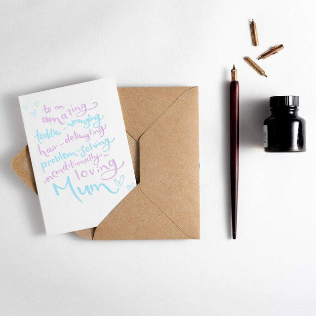 To An Amazing Multi Tasking Mum Card - Hunter Paper Co
