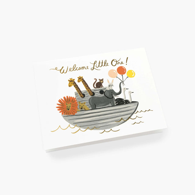 Noah's Ark New Baby Card - Rifle Paper Co