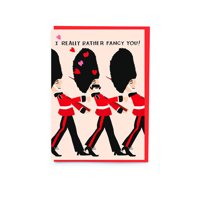 I Really Rather Fancy You Valentine's Day Card - Noi
