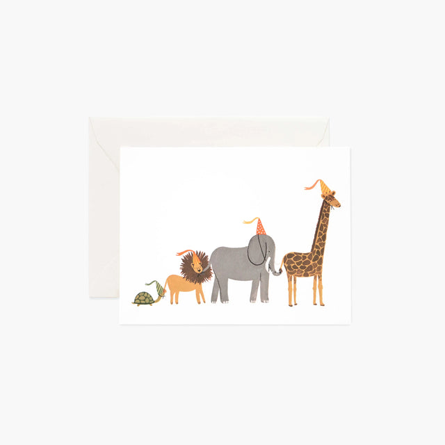 Party Parade Children's Birthday / Newborn Card - Rifle Paper Co