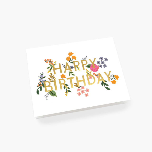 Wildwood Happy Birthday Card - Rifle Paper Co