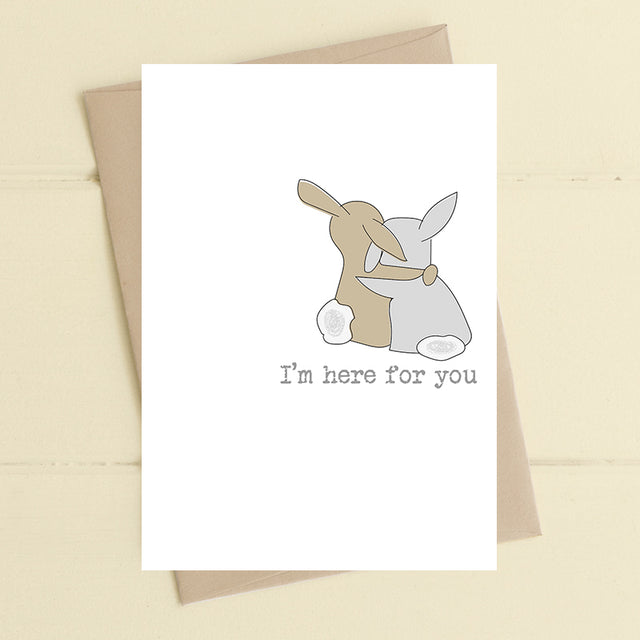 I'm Here For You Card - Dandelion Stationery