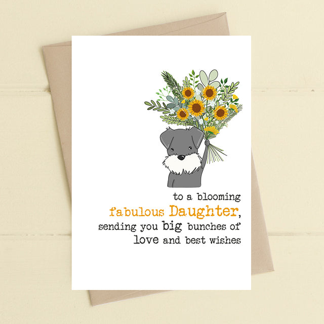 Blooming Fabulous Daughter Card - Dandelion Stationery