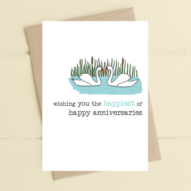 Happiest of Anniversaries Card - Dandelion Stationery