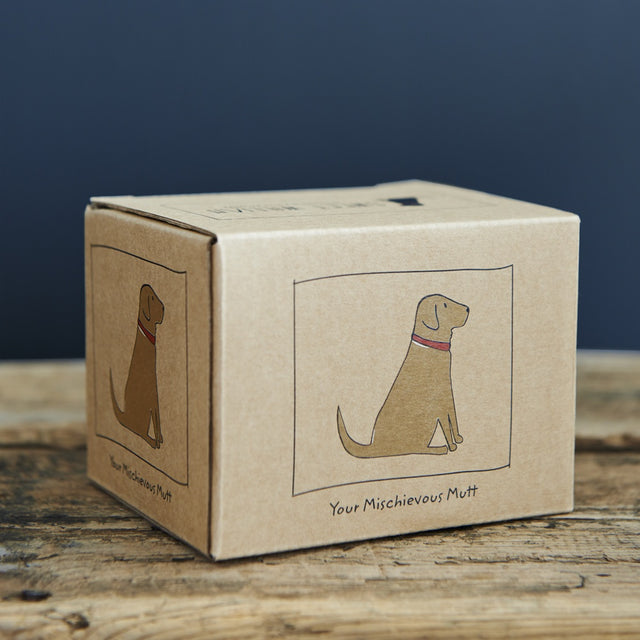 Yellow Labrador Dog Mug Gift - Sweet William
